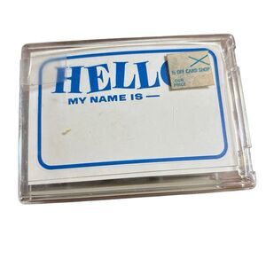 Eureka Presto Stick Hello Badges Troy PA *Read*
